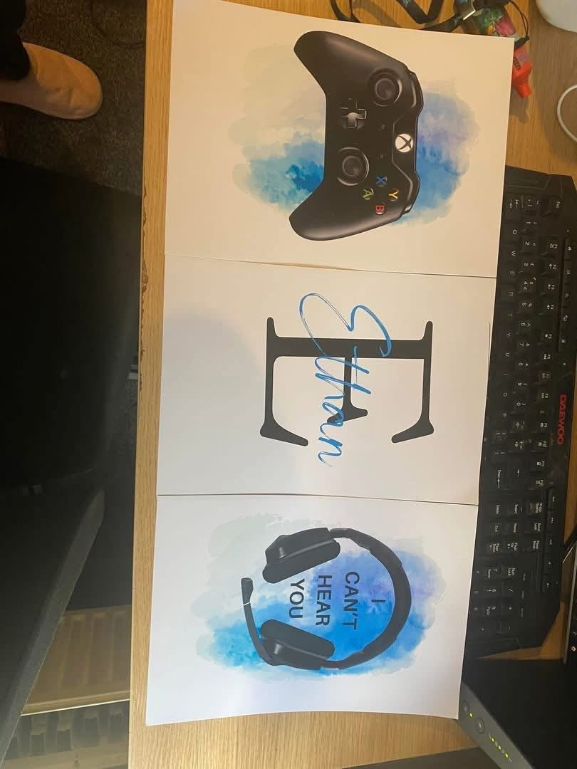 Set of 3 wall prints