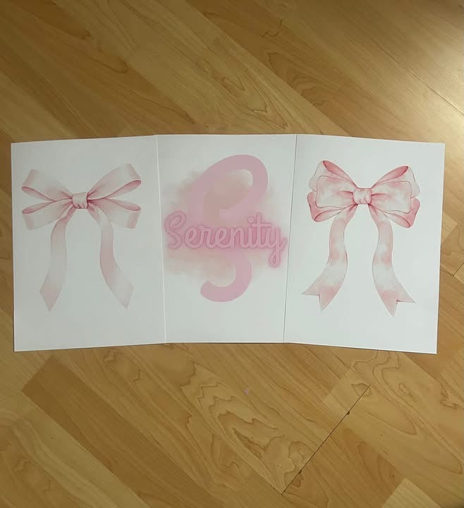 Set of 3 wall prints