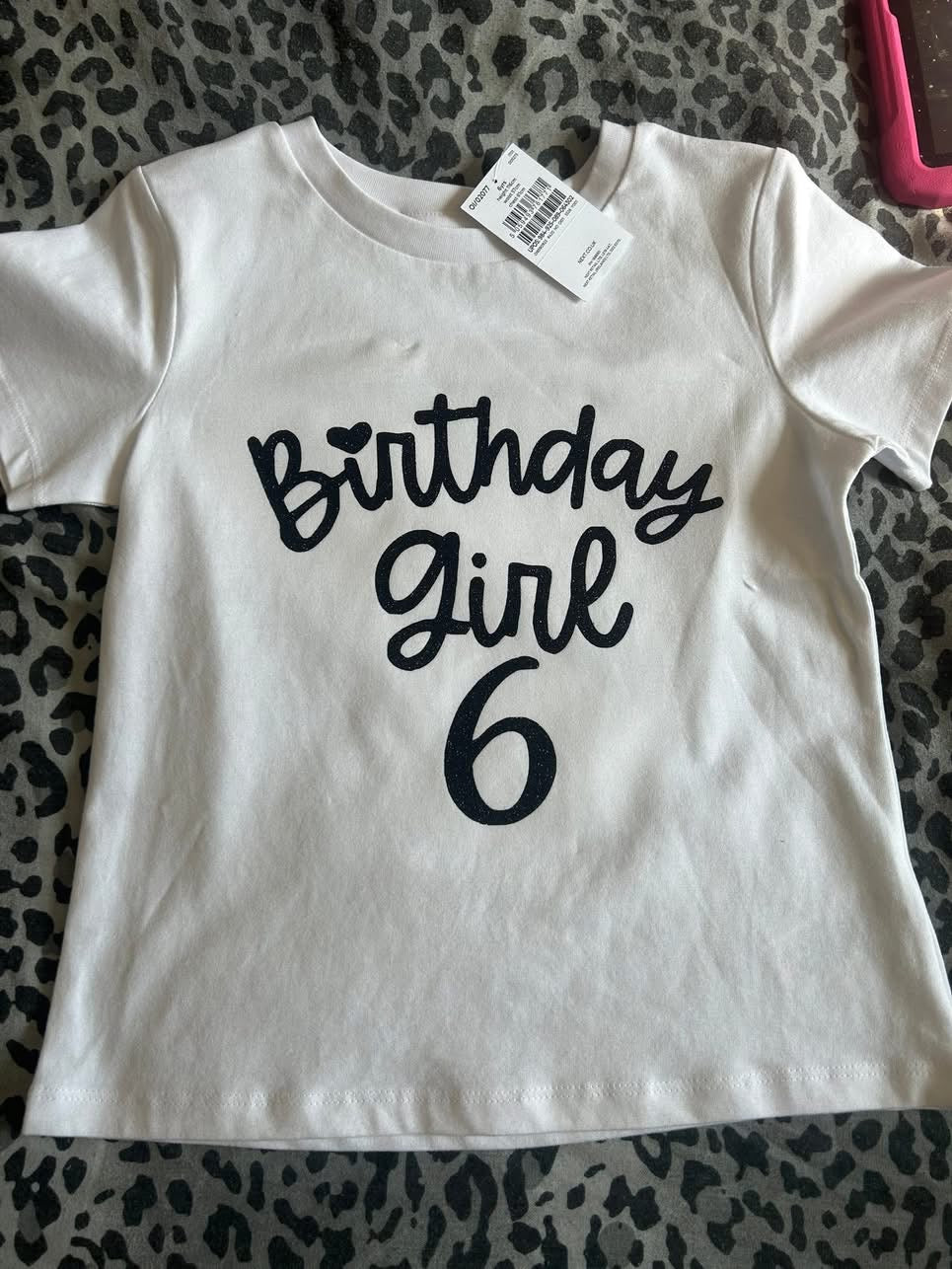 Cotton kids tee (up to 5-6)
