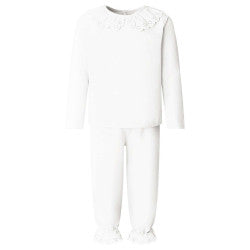 Cotton girls pjs (set design, just add age and name)