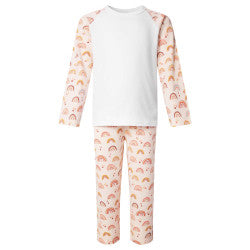 Cotton girls pjs (set design, just add age and name)
