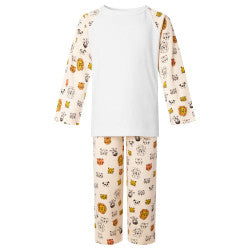 Cotton boys pjs (set design just add age and name)