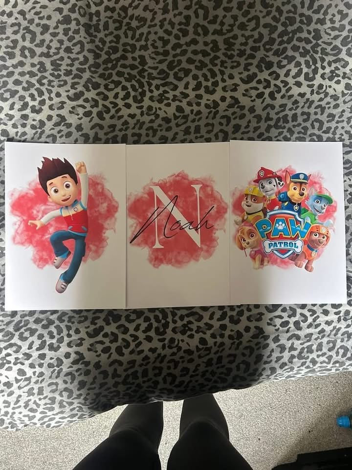 Set of 3 wall prints