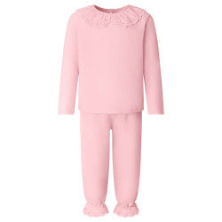 Cotton girls pjs (set design, just add age and name)