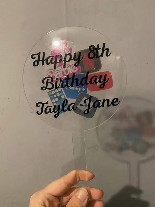 Cake toppers