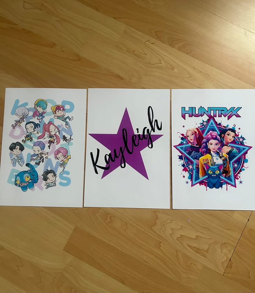 Set of 3 wall prints