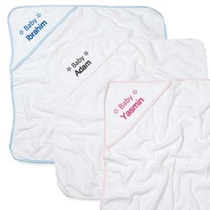 Hooded baby towel