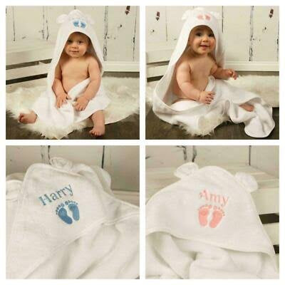 Hooded baby towel