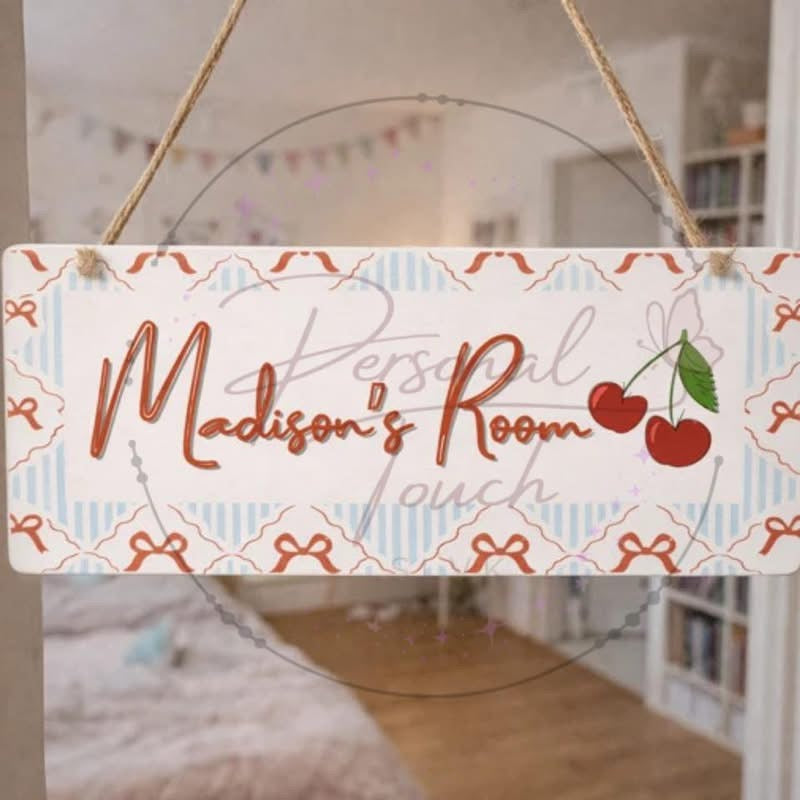 Bedroom signs