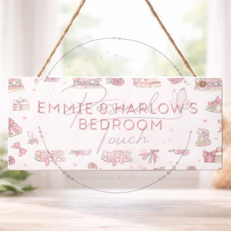 Bedroom signs