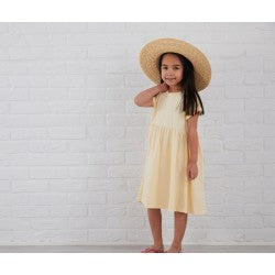 Cotton short sleeve dress
