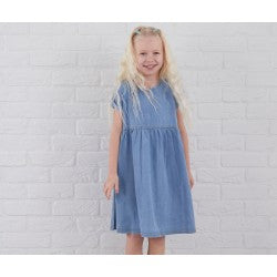 Cotton short sleeve dress
